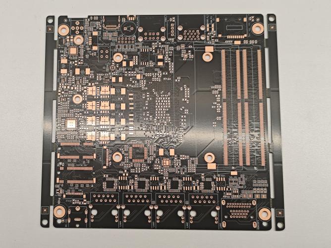 The 8-Layer 2-Stage HDI Audio Server Transmission Dedicated PCB