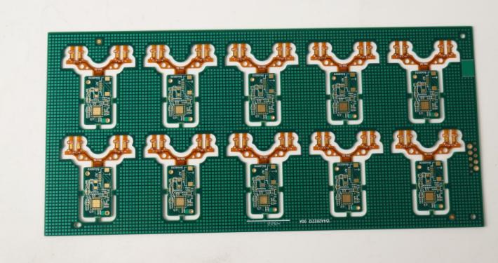 8-layer First-Stage Flex-Rigid PCB