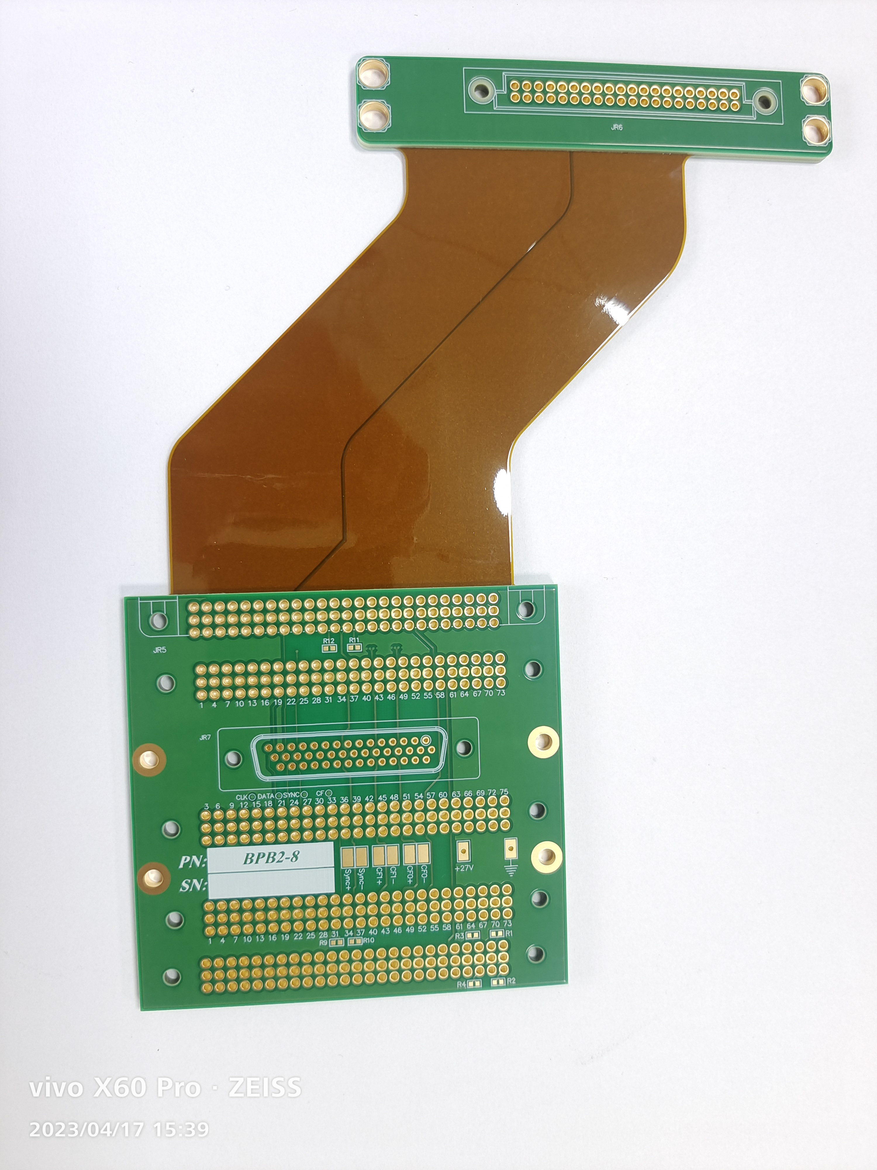 8-layer gold-plated soft hard combination PCB