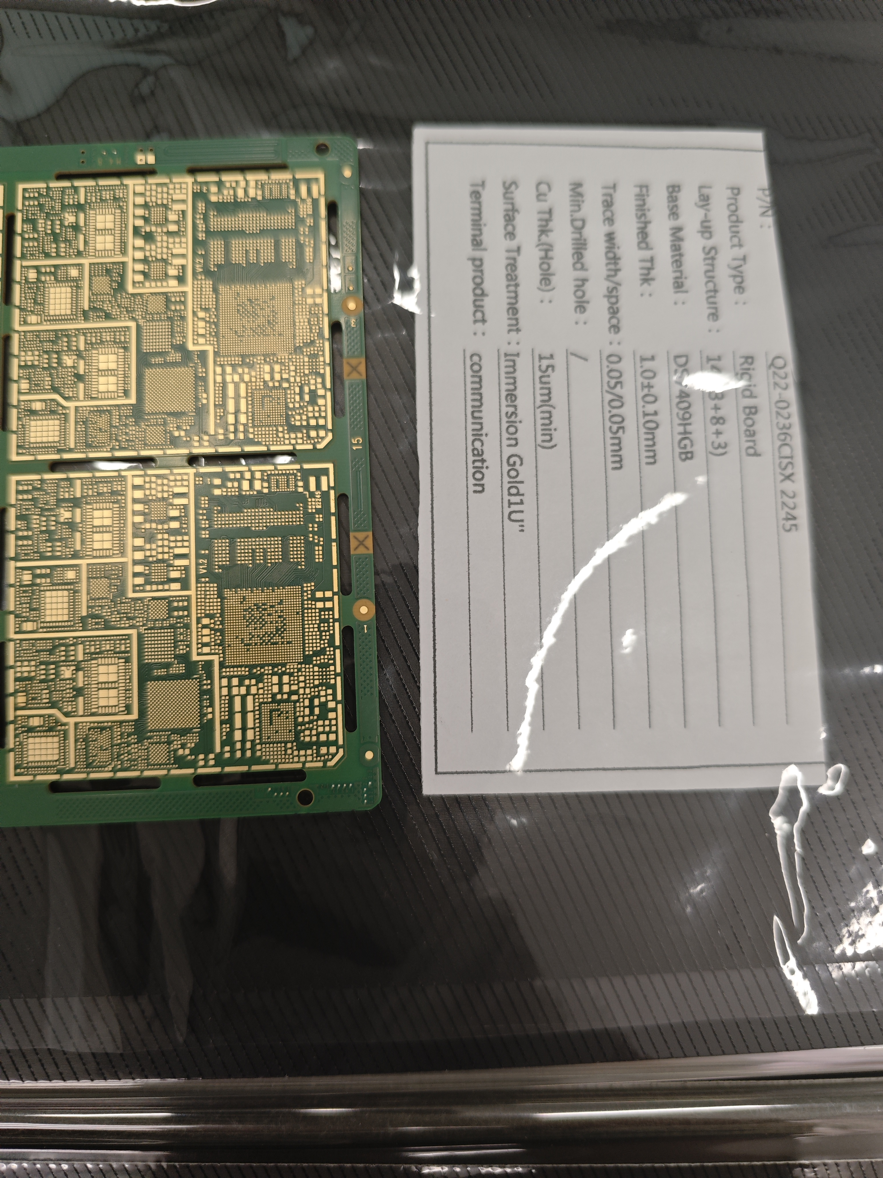 14-layer Communication Receiving AC PCB