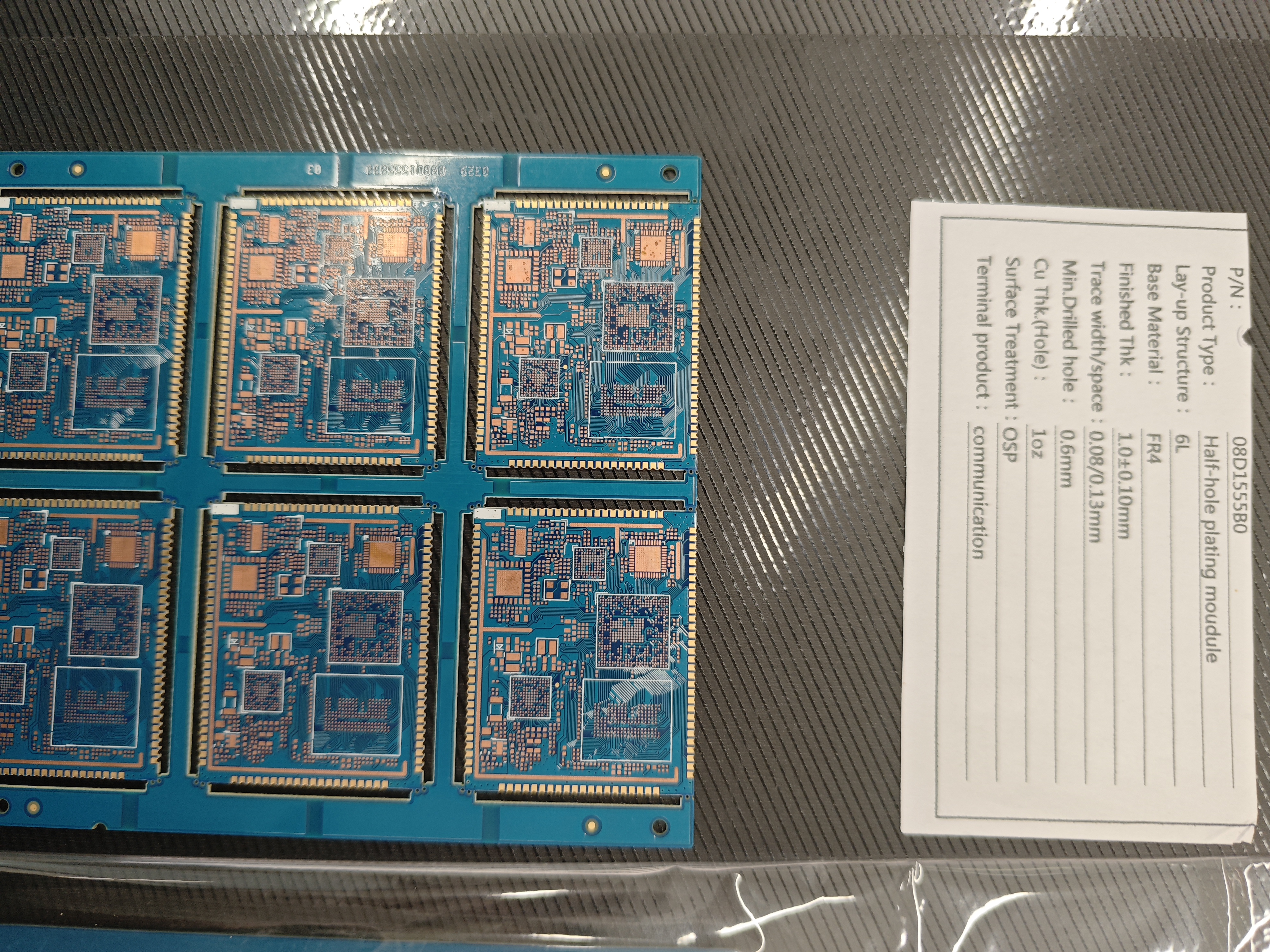 6-layer 5G Communication System AC PCB