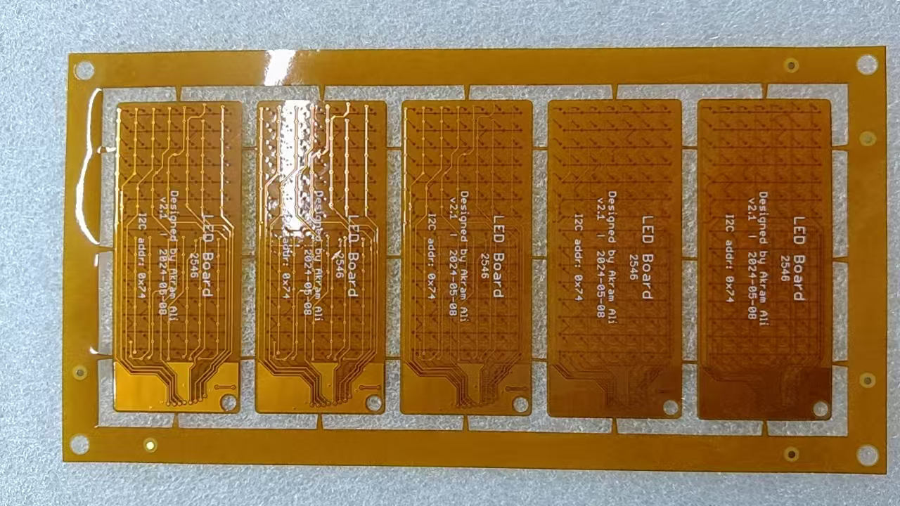 2-layer Flex PCB for LED Industrial